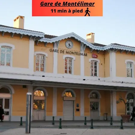 L'Escapade-Spacieux -Climatisation-Centre Ville Montélimar Buitenkant foto